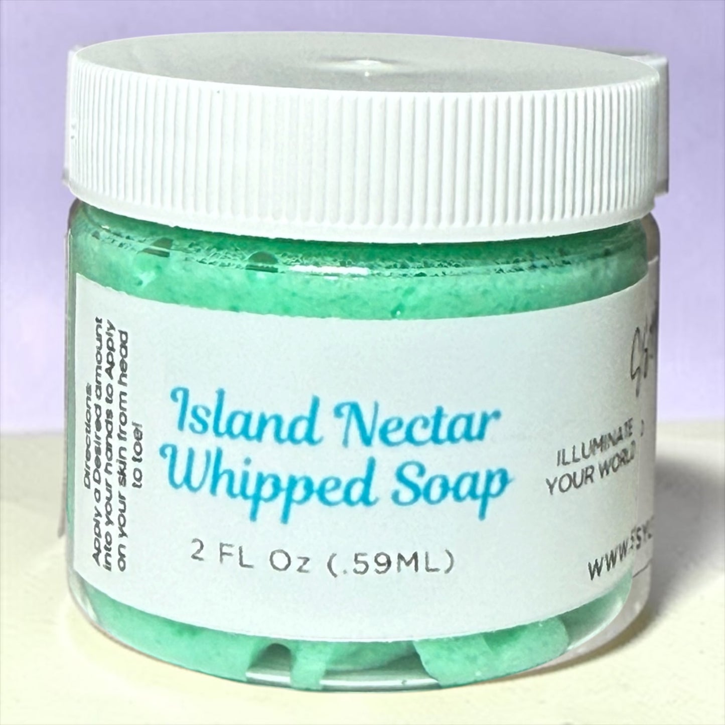2oz. Island Nectar Whipped Soap
