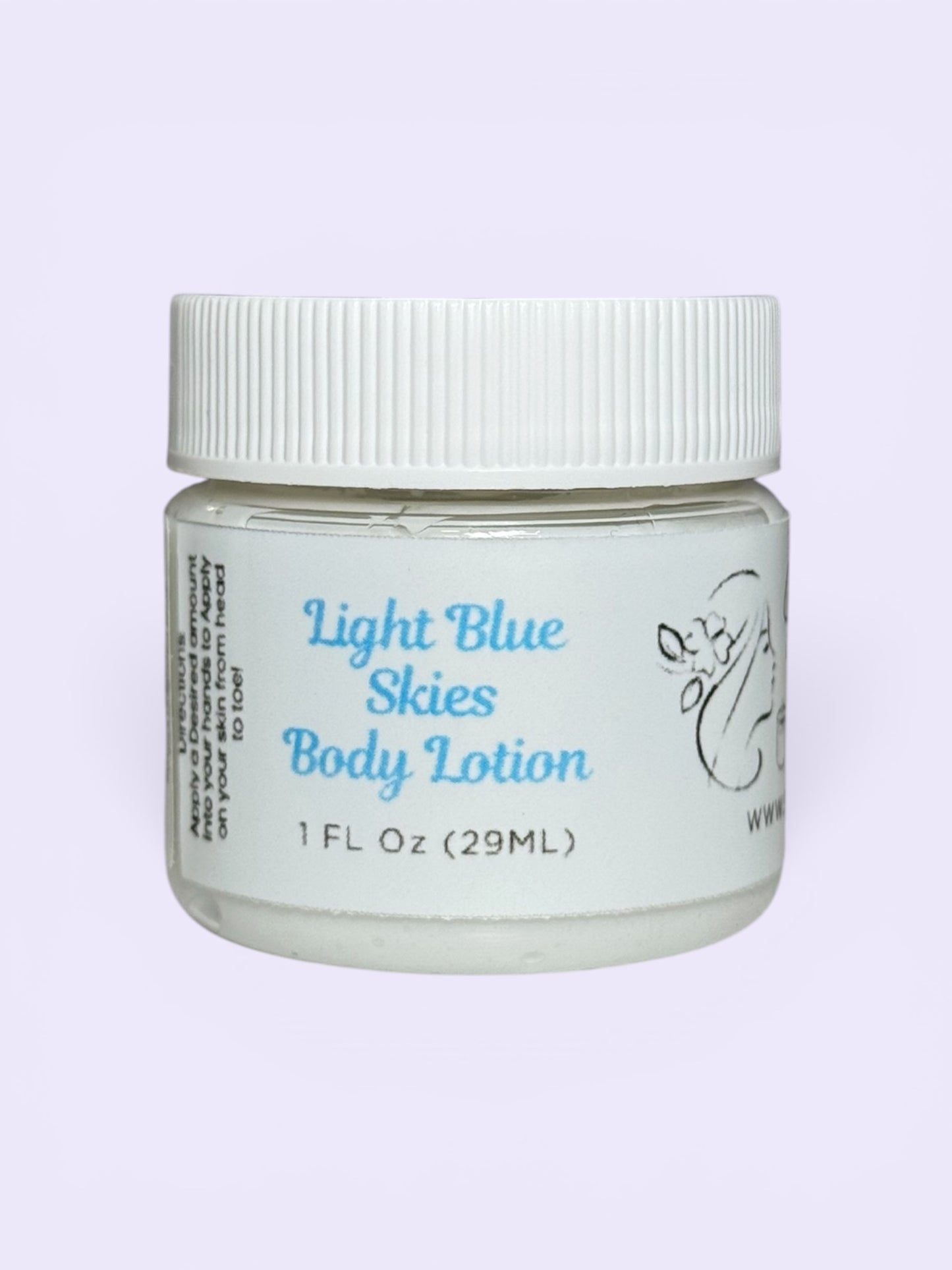 1oz. Light Blue Skies Body Lotion