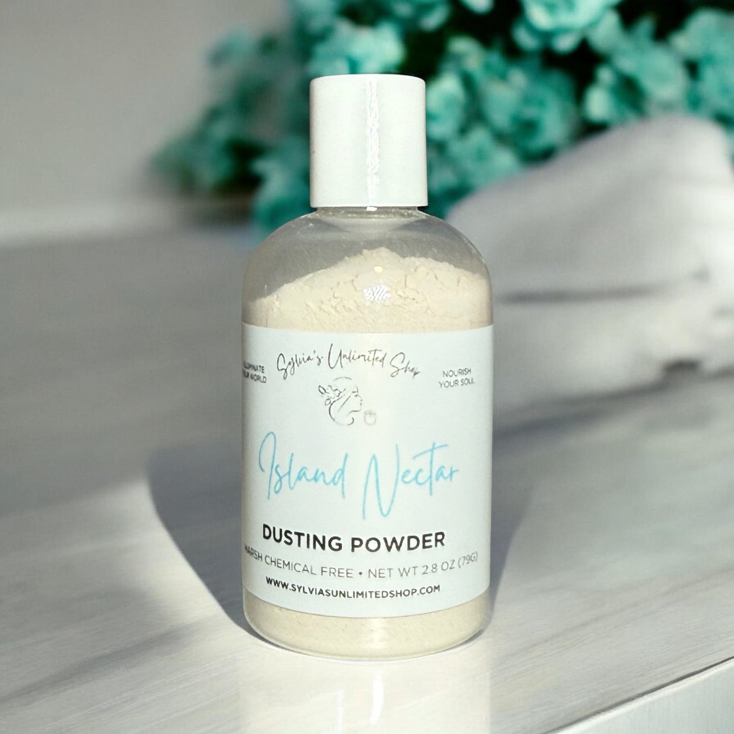 1.4oz. Island Nectar Dusting Powder