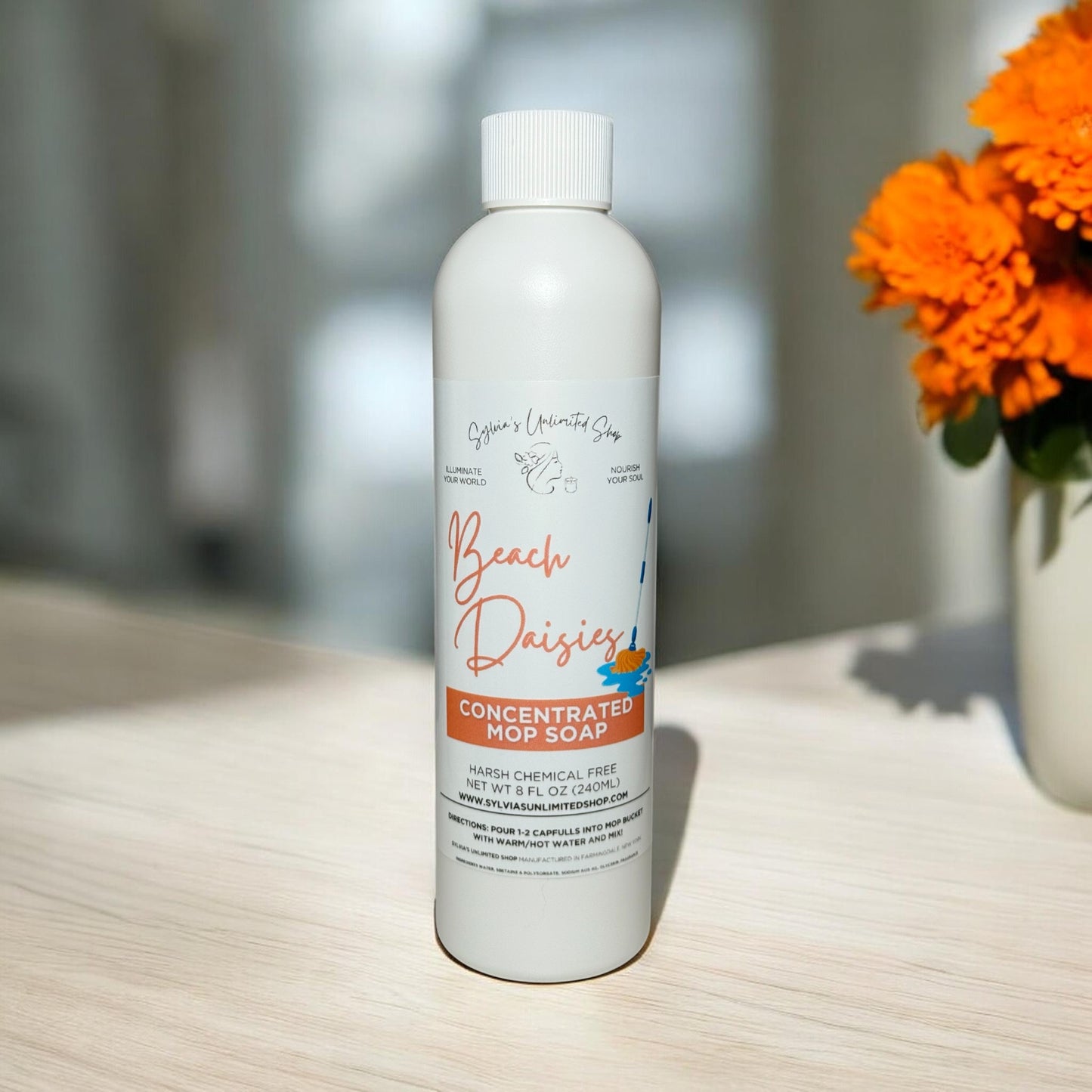 Beach Daisies All Natural Mop Soap
