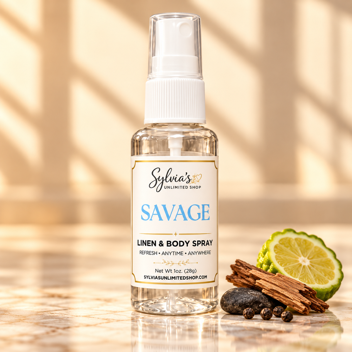1oz. Savage Room & Body Spray