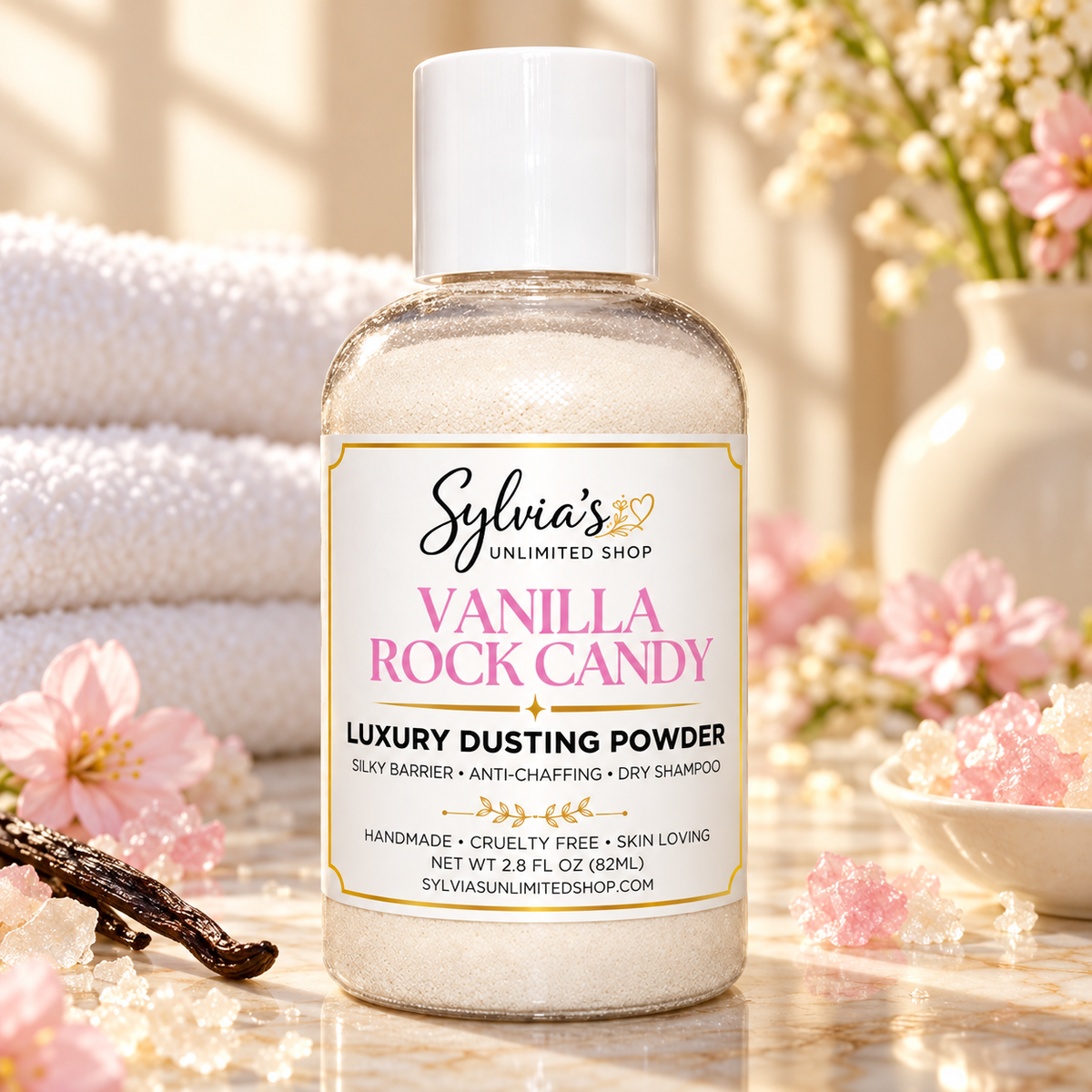 Vanilla Rock Candy Dusting Powder