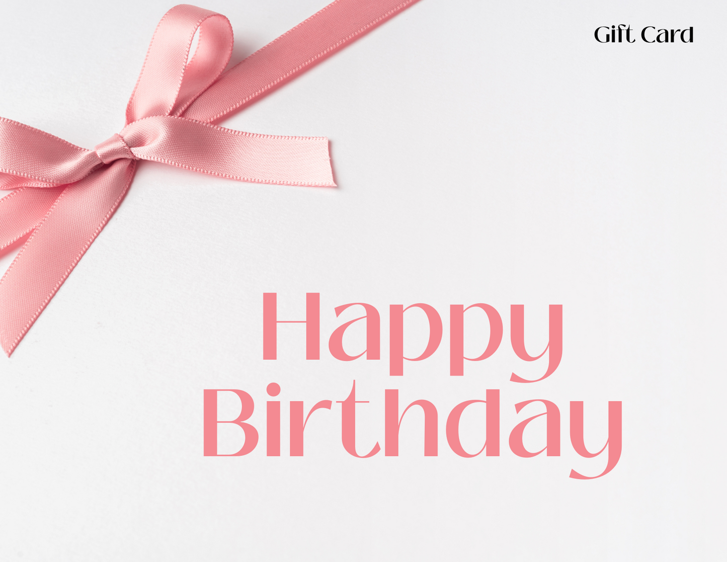 Birthday Gift Card