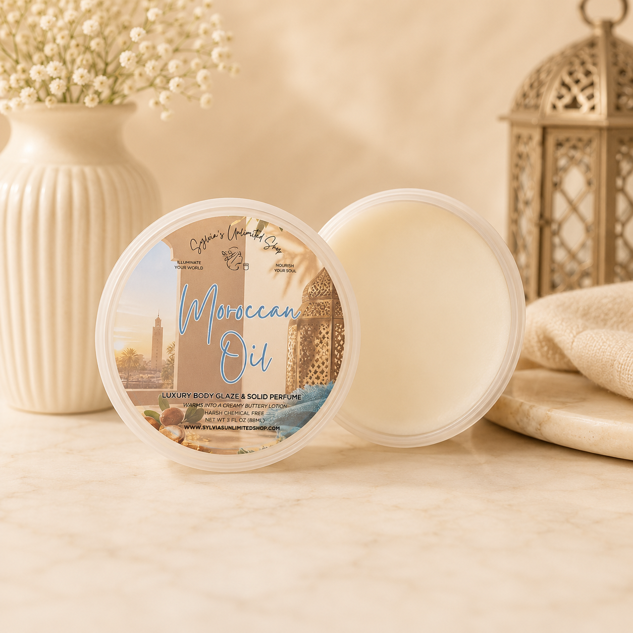 3oz. Body Glaze Solid Lotion