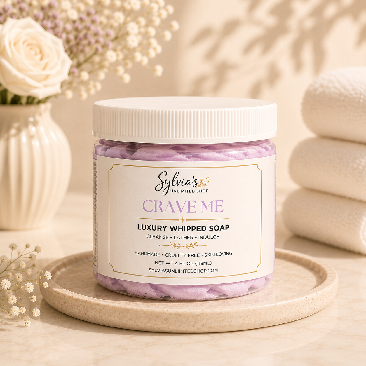 4oz. Whipped Soap