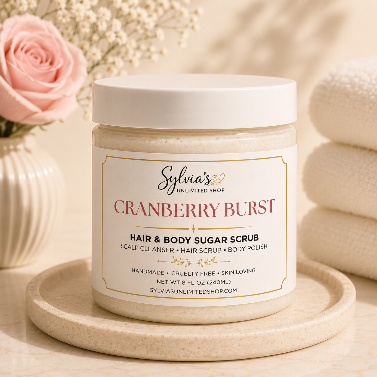 8oz. Sugar Scrubs