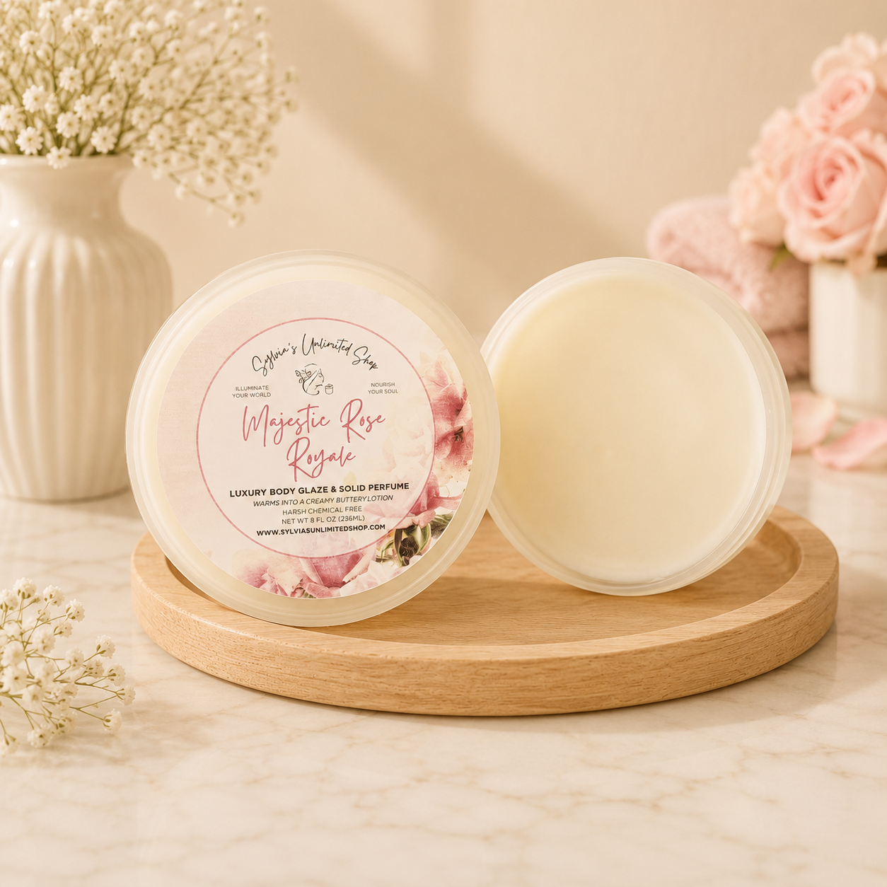 8oz Body Glaze Lotion