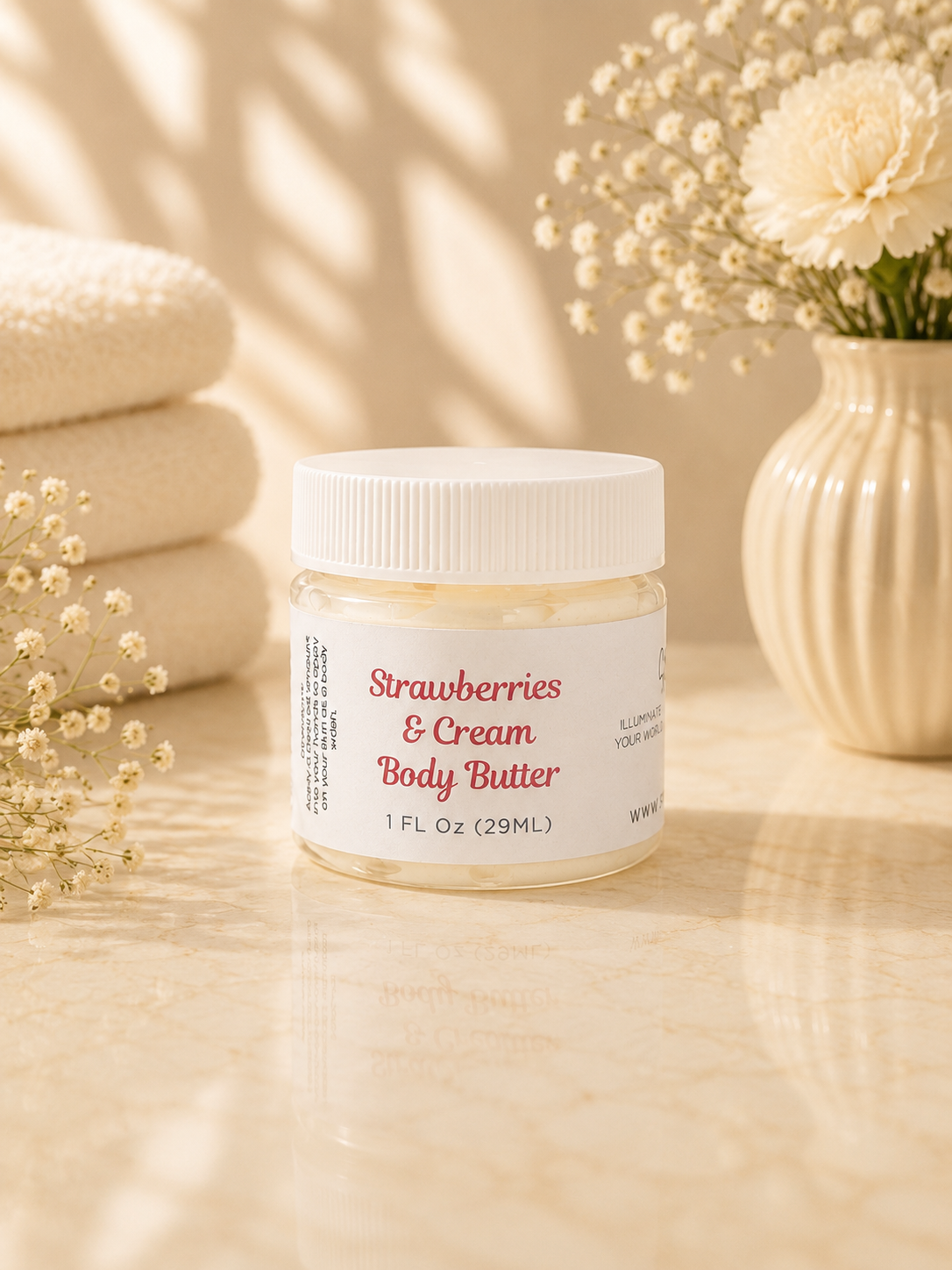 1oz. Strawberries & Cream Body Butter