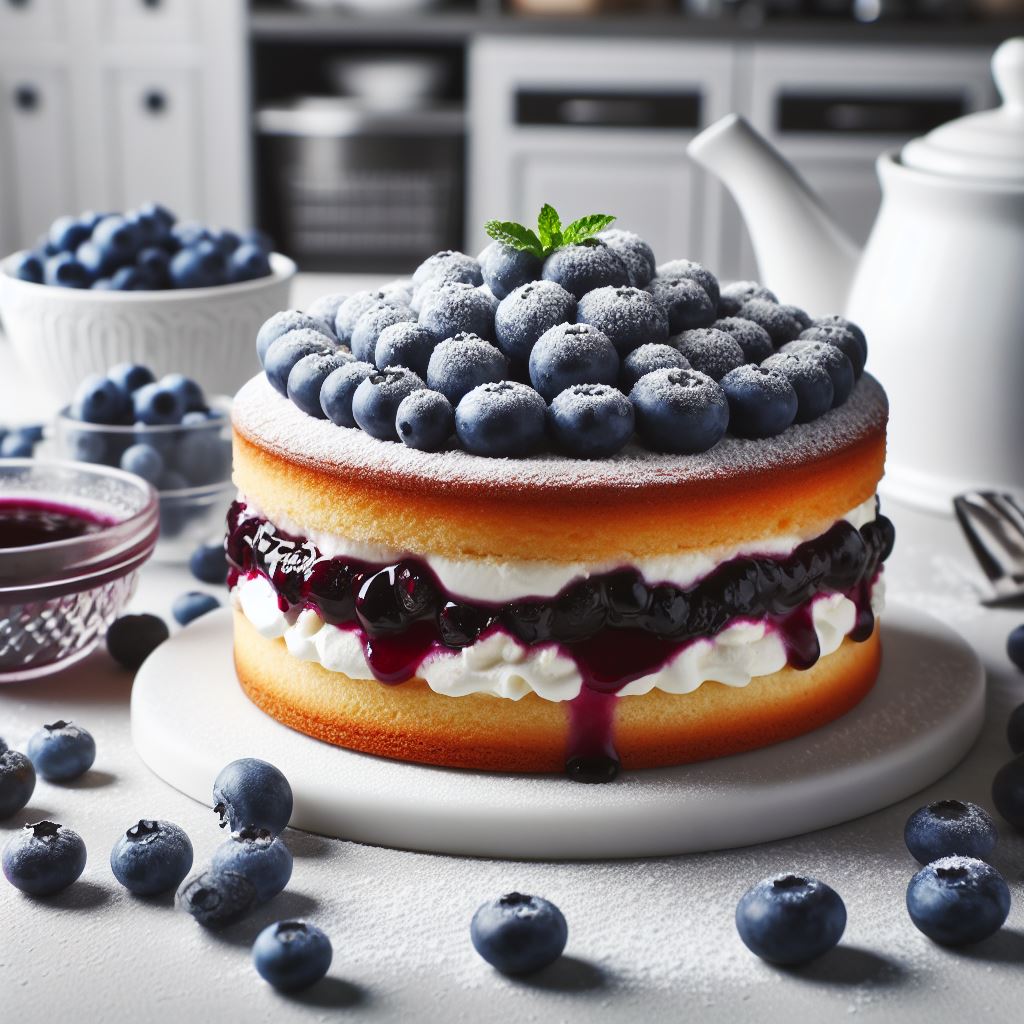 Blueberry Shortcake Soy Wax Tart