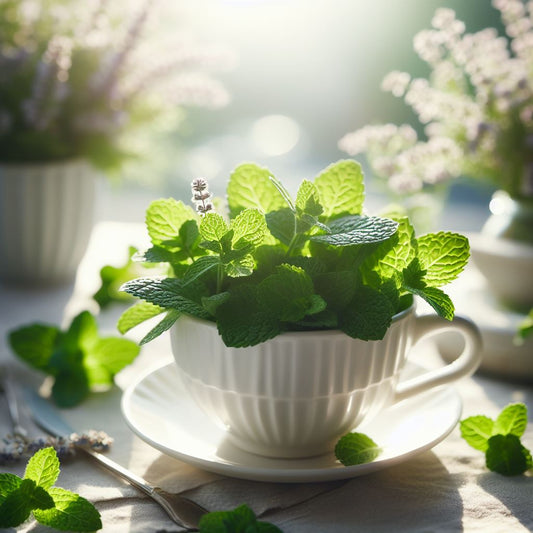 White Mint Soy Wax Tart