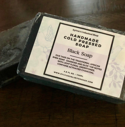 Black Soap - Cold Pressed Soap