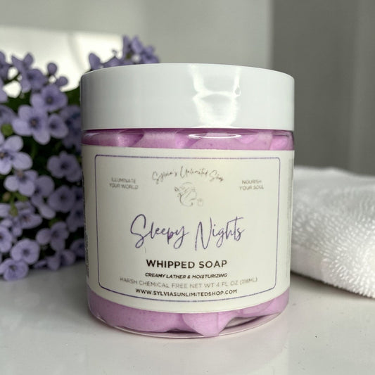 4oz. Sleepy Whipped Soap