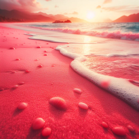 Pink Coastal Sands Soy Wax Tart