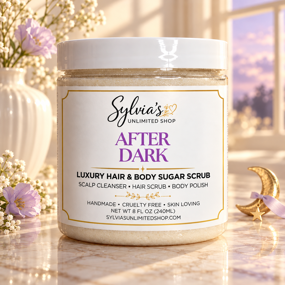 After Dark Hair & Body Sugar Scrub