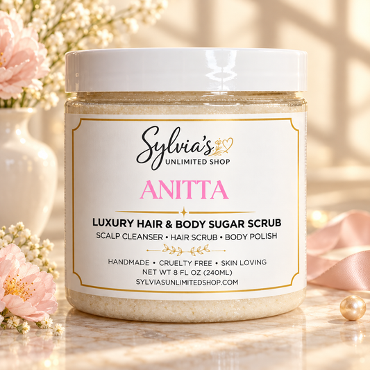 Anitta Hair & Body Sugar Scrub