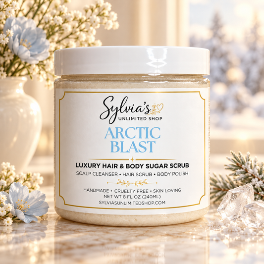 Arctic Blast Hair & Body Sugar Scrub