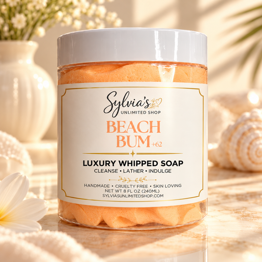 Beach Bum #62 Whipped Soap