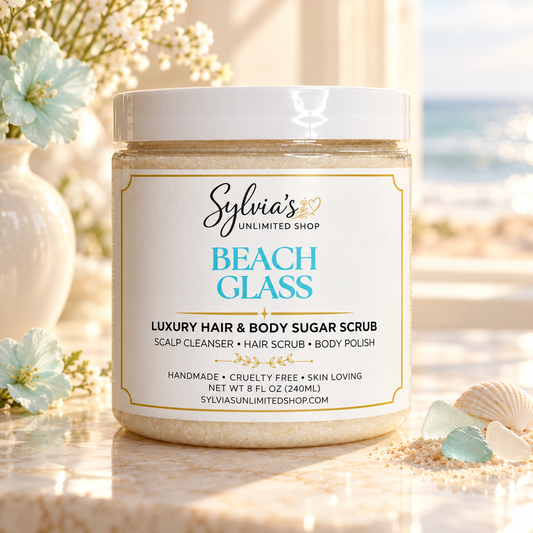 Beach Glass Hair & Body Sugar Scrub