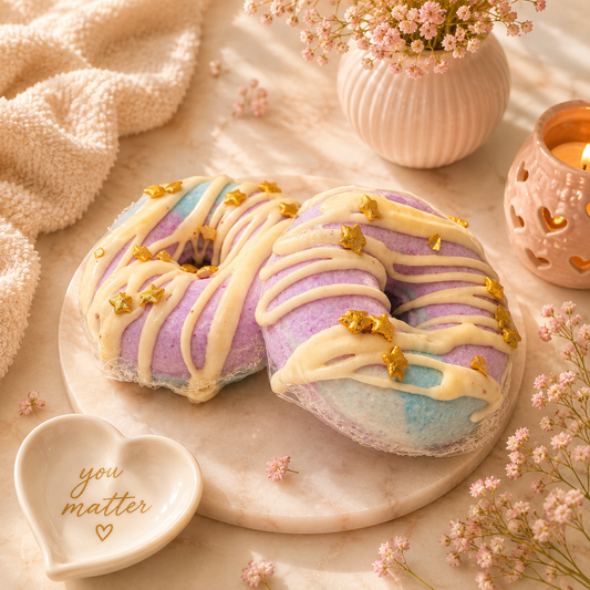 Lavender Chamomile Donut Bath Bomb