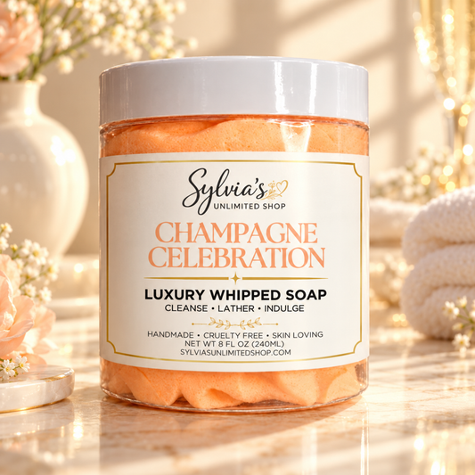 Champagne Celebration Whipped Soap