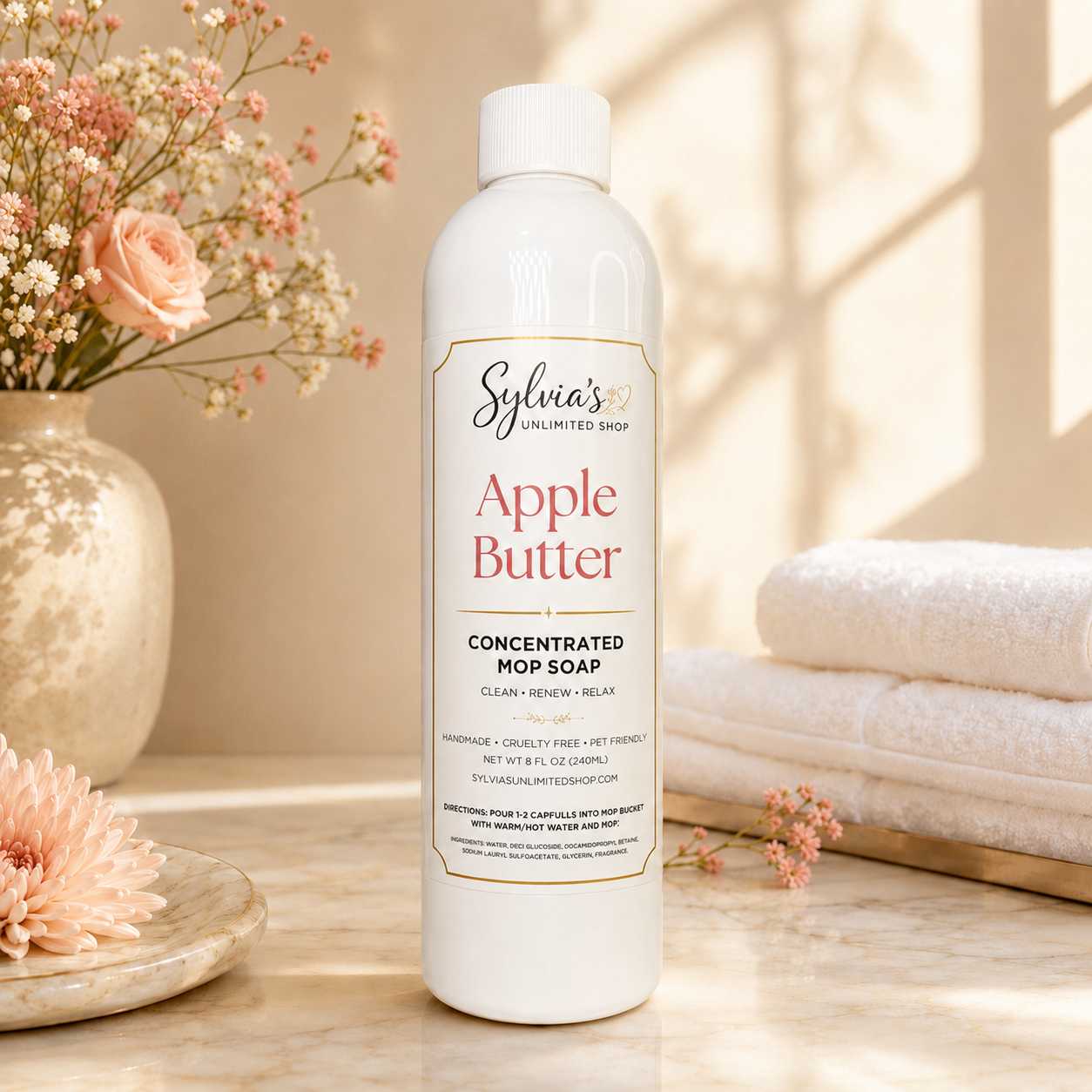 Apple Butter All Natural Mop Soap