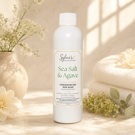 Sea Salt & Agave All Natural Mop Soap