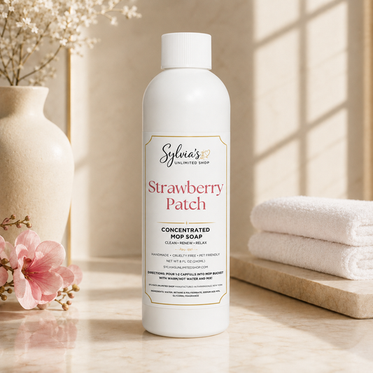 Strawberry Patch All Natural Mop Soap