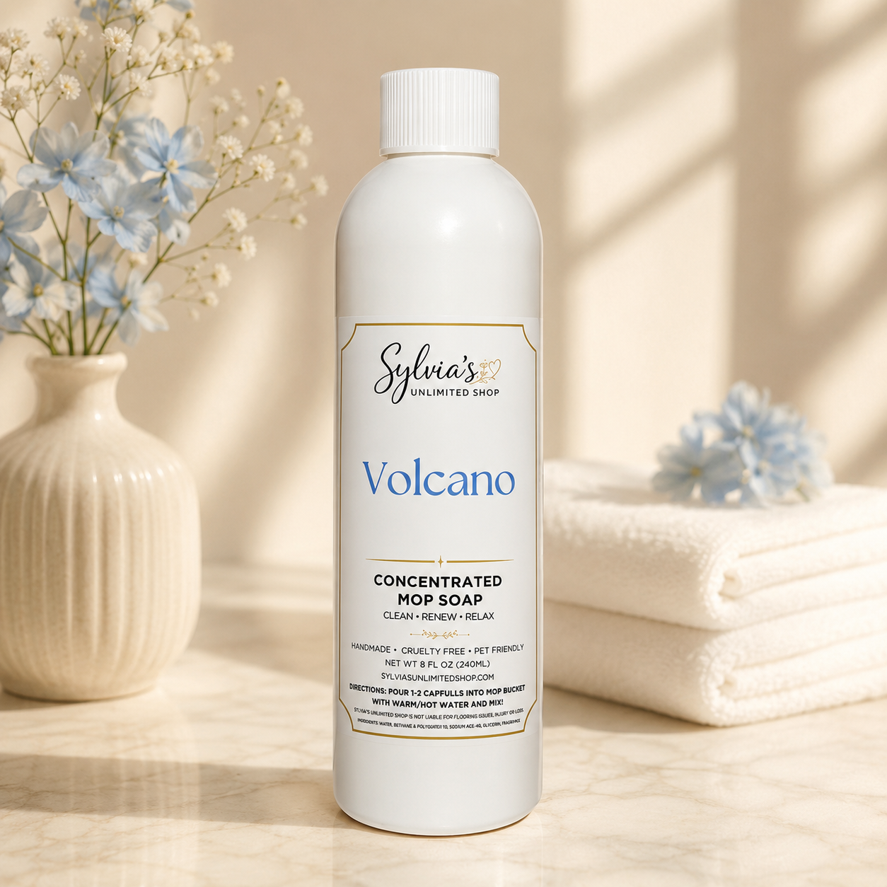 Volcano Type All Natural Mop Soap
