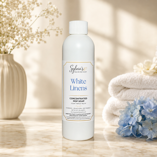 White Linens All Natural Mop Soap