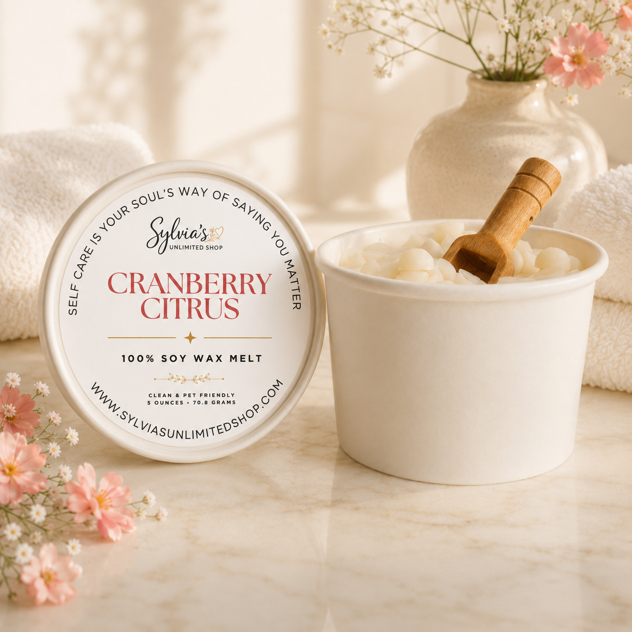 Cranberry Citrus Scoopable Wax Melts
