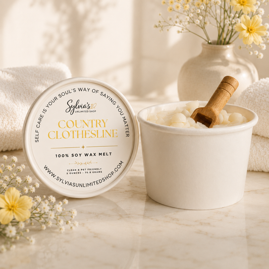 Country Clothesline Scoopable Wax Melts