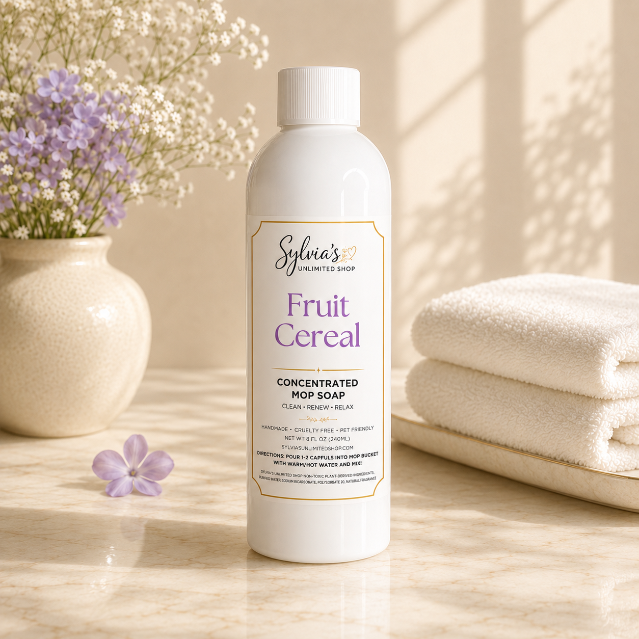 Fruit Cereal All Natural Mop Soap