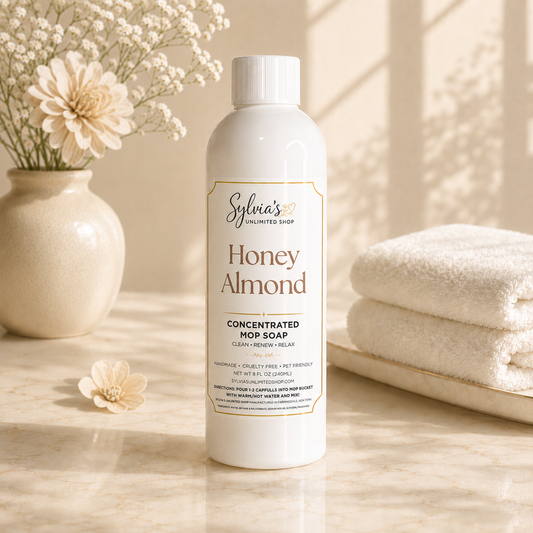 Honey Almond All Natural Mop Soap