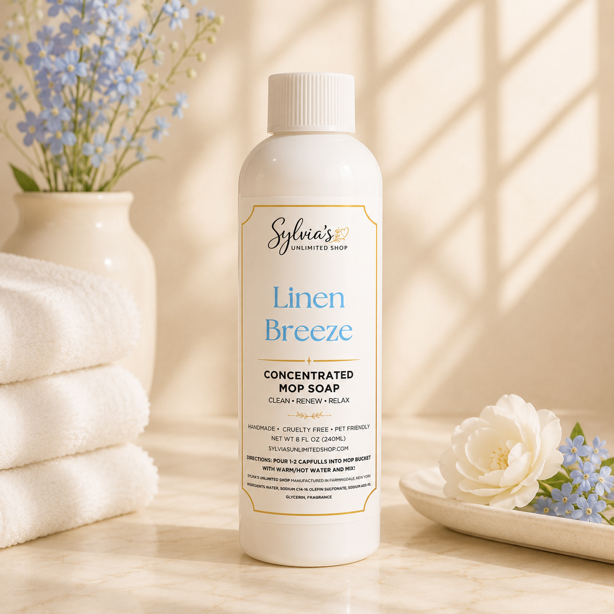 Linen Breeze All Natural Mop Soap