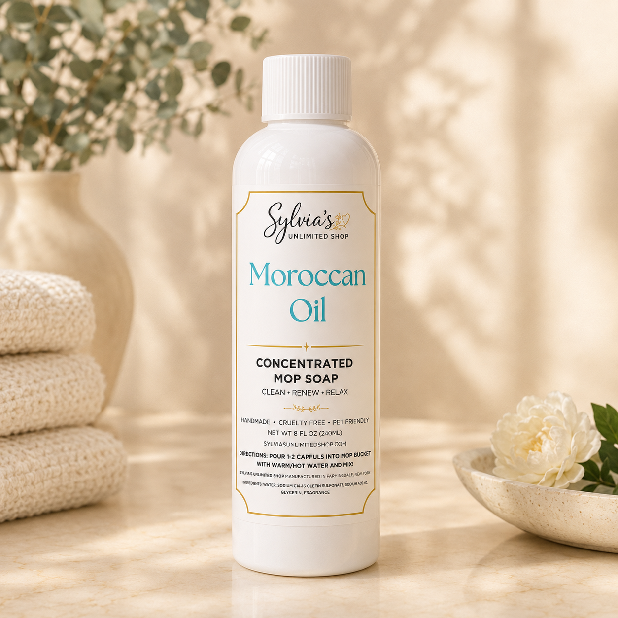 Moroccan Oil All Natural Mop Soap