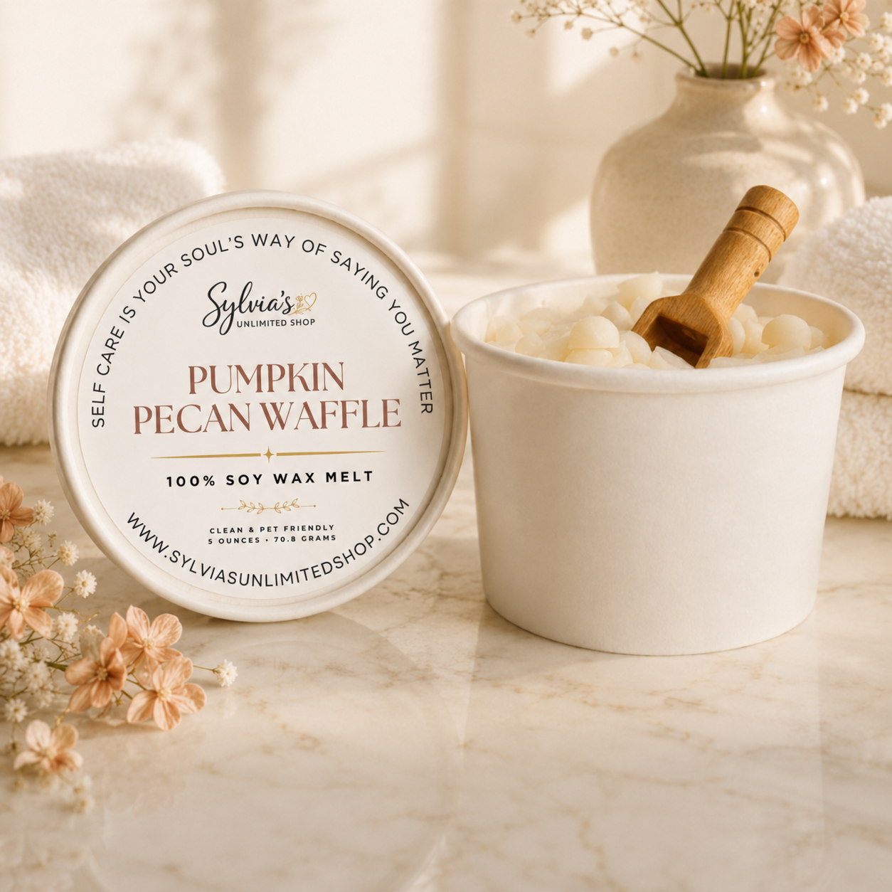 Pumpkin, Pecans & Waffles Scoopable Wax Melts
