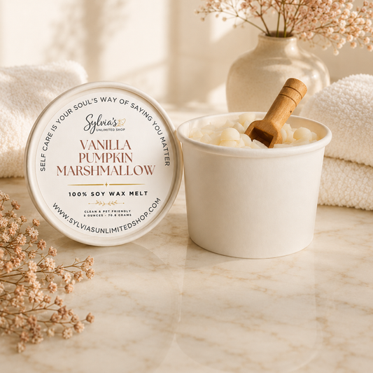 Vanilla, Pumpkin & Marshmallow Scoopable Wax Melts