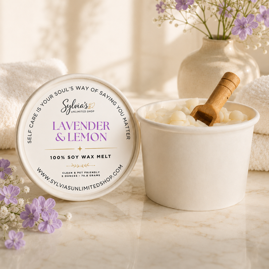 Lavender & Lemon Scoopable Wax Melts