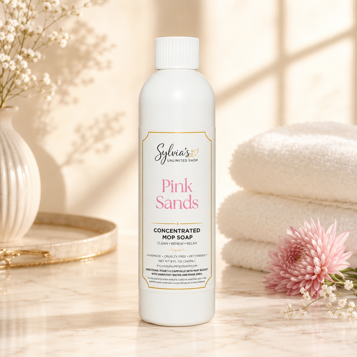 Pink Sands Type All Natural Mop Soap