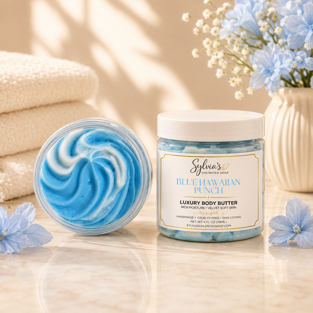 4oz. Blue Hawaiian Punch Body Butter