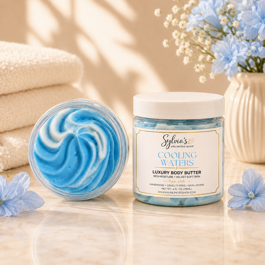 4oz. Cooling Waters Men's Body Butter