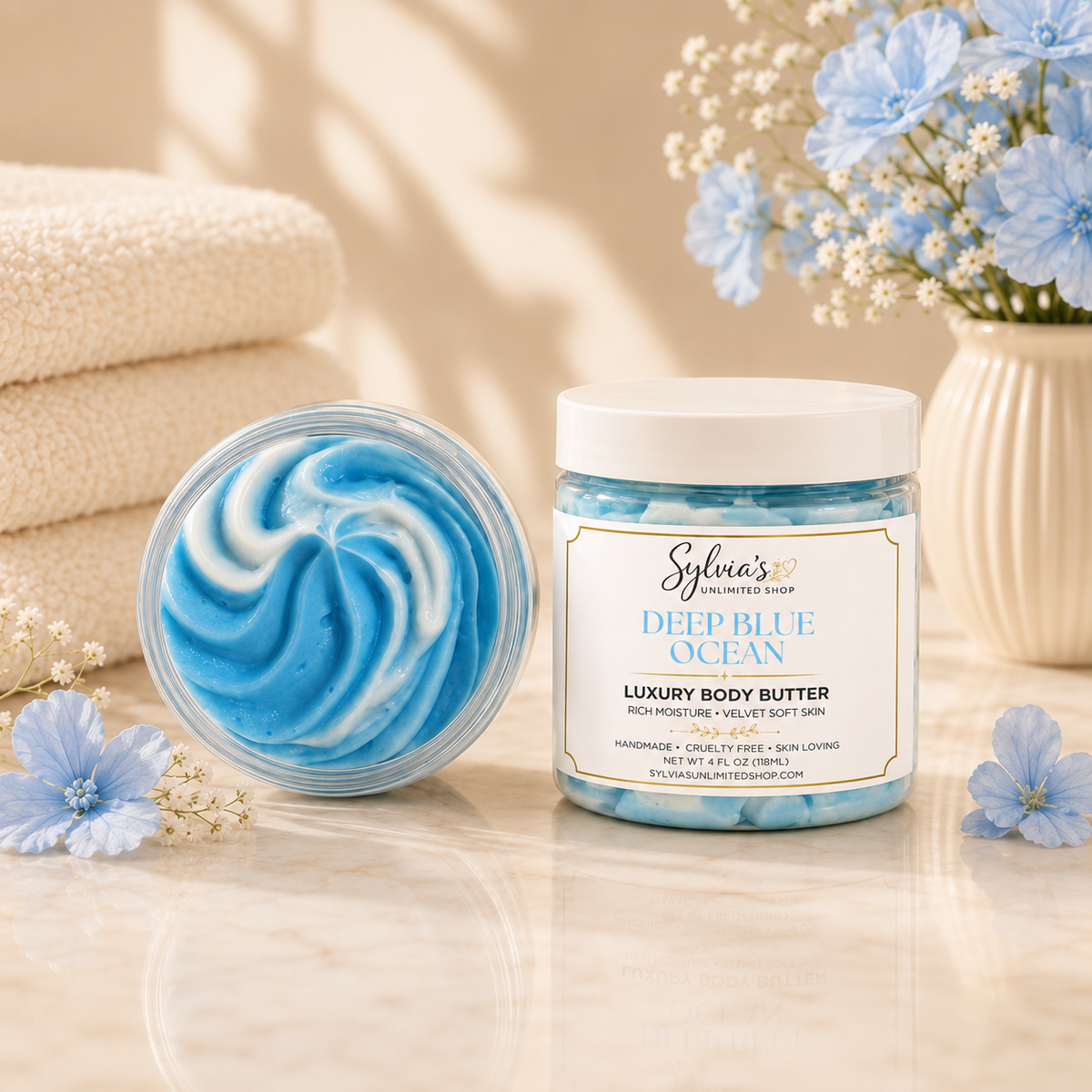 4oz. Deep Blue Ocean Body Butter
