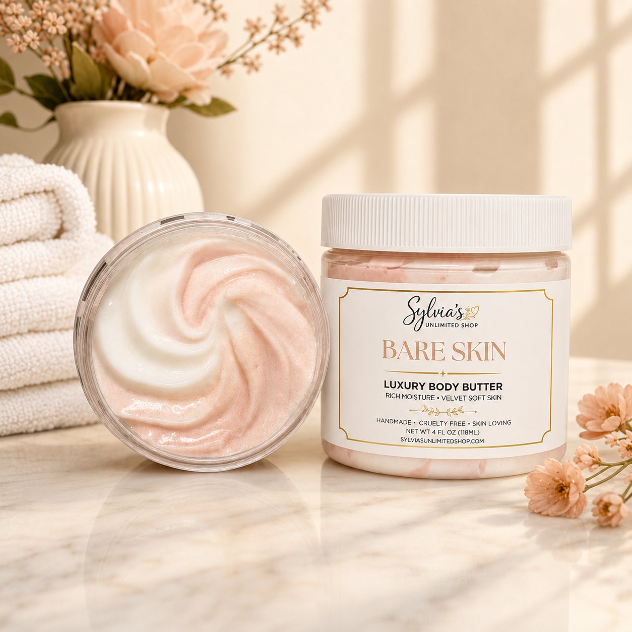 4oz. Bare Skin Body Butter