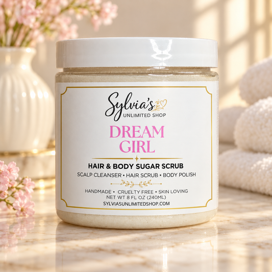 Dream Girl Hair & Body Sugar Scrub