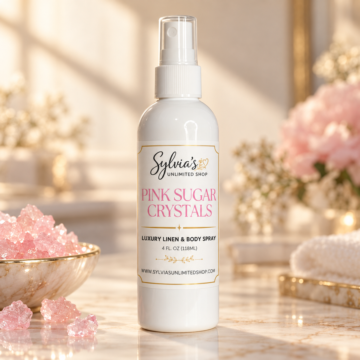 Pink Sugar Crystals Room & Body Spray