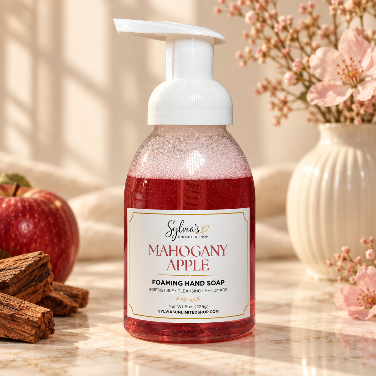 Mahogany Apple Foaming Hand Soap