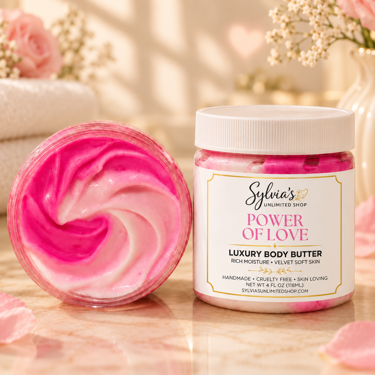 4oz. Power of Love Body Butter