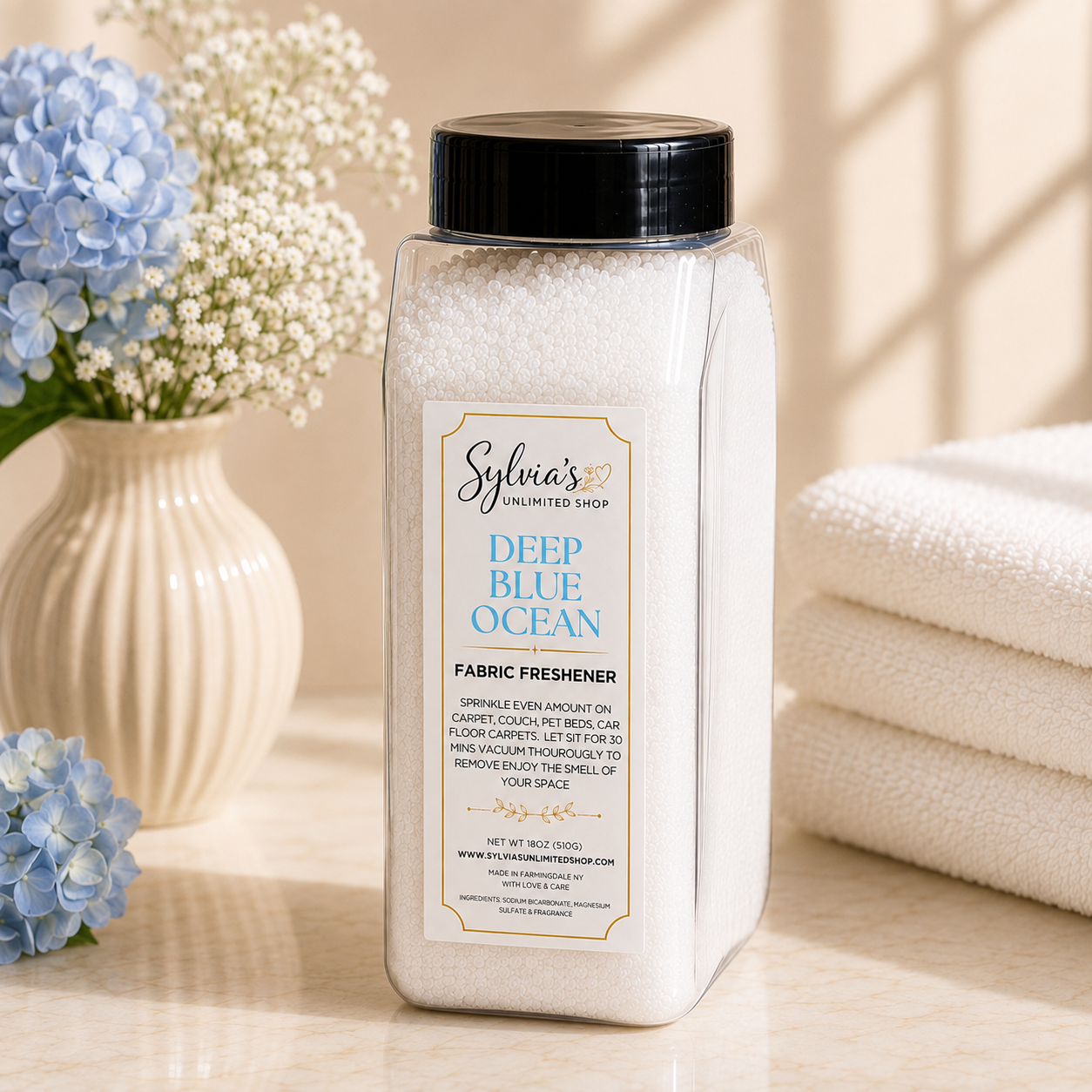 Deep Blue Ocean Fabric Freshener
