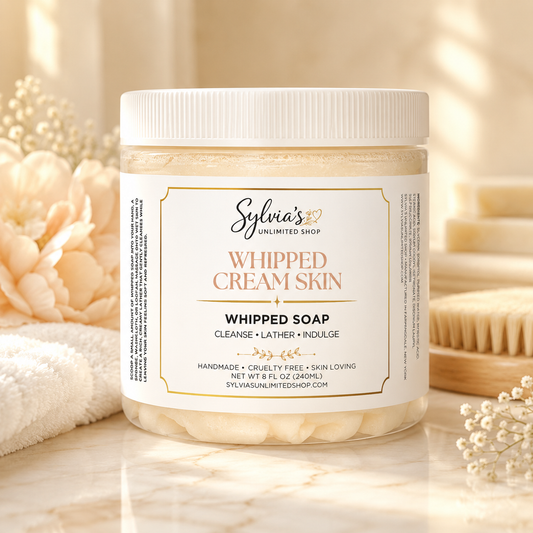 8oz. Whipped Cream Skin Whipped Soap