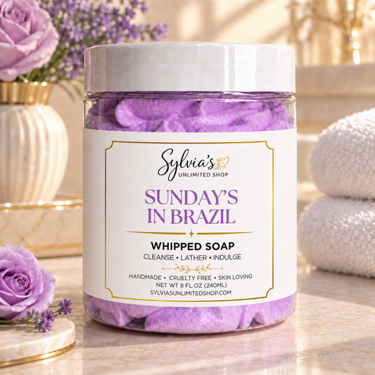 8oz. Sunday's In Brazil Whipped Soap